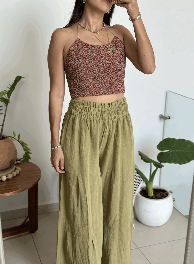 Pantalón Aura Pistache - Imagen 2